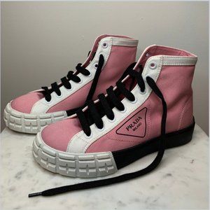 Prada High-Top Sneakers